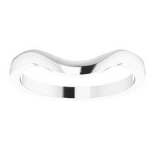 Load image into Gallery viewer, Sterling Silver Band for 6 mm Cushion Ring
