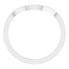 Charger l'image dans la galerie, Sterling Silver Band for 12x10 mm Oval Ring
