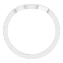 Charger l'image dans la galerie, Sterling Silver Band for 9x7 mm Oval Ring
