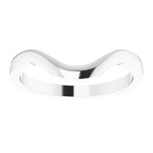 Charger l'image dans la galerie, Sterling Silver Band for 9x7 mm Oval Ring

