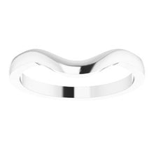Load image into Gallery viewer, Sterling Silver Band for 7x5 mm Oval Ring
