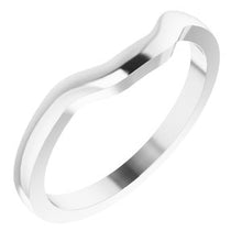 Load image into Gallery viewer, Sterling Silver Band for 5x3 mm Emerald Ring
