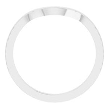 Load image into Gallery viewer, Sterling Silver Band for 8x6 mm Oval Ring

