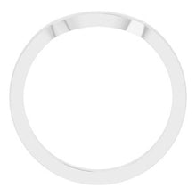Charger l'image dans la galerie, Sterling Silver Band for 7x5 mm Emerald Ring
