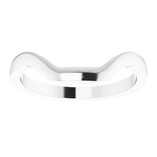 Load image into Gallery viewer, Sterling Silver Band for 11x9 mm Emerald Ring
