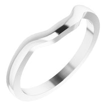 Charger l'image dans la galerie, Sterling Silver Band for 6x4 mm Emerald Ring
