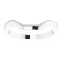 Charger l'image dans la galerie, Sterling Silver Band for 9x7 mm Emerald Ring
