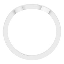 Load image into Gallery viewer, Sterling Silver Band for 10x8 mm Emerald Ring
