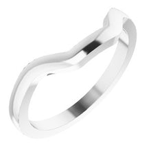 Load image into Gallery viewer, Sterling Silver Band for 8 mm Square Ring
