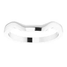 Load image into Gallery viewer, Sterling Silver Band for 6 mm Square Ring
