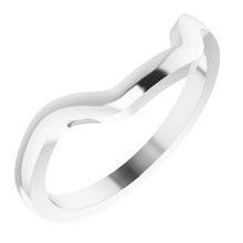 Load image into Gallery viewer, Sterling Silver Band for 9 mm Square Ring
