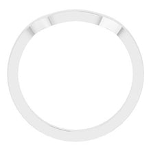 Load image into Gallery viewer, Sterling Silver Band for 9 mm Square Ring
