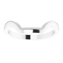 Load image into Gallery viewer, Sterling Silver Band for 9 mm Square Ring
