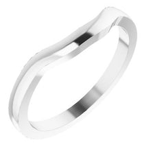 Load image into Gallery viewer, Sterling Silver Band for 4 mm Square Ring
