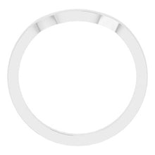 Load image into Gallery viewer, Sterling Silver Band for 6.5 mm Square Ring
