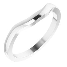 Charger l'image dans la galerie, Sterling Silver Band for 4.5 mm Square Ring
