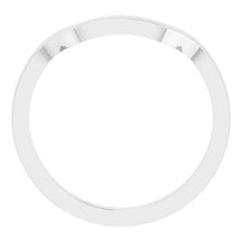Charger l'image dans la galerie, Sterling Silver Band for 10 mm Square Ring
