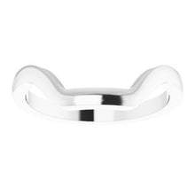 Charger l'image dans la galerie, Sterling Silver Band for 10 mm Square Ring

