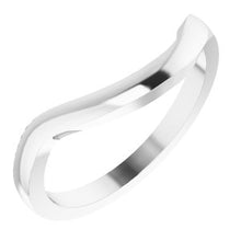 Charger l'image dans la galerie, Sterling Silver Band for 12 mm Round Ring
