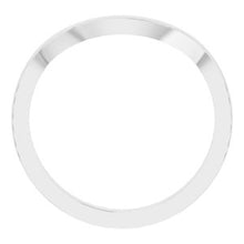Charger l'image dans la galerie, Sterling Silver Band for 12 mm Round Ring
