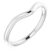 Load image into Gallery viewer, Sterling Silver Band for 7 mm Round Ring
