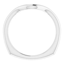 Load image into Gallery viewer, Sterling Silver Band for 9 mm Round Ring
