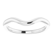Charger l'image dans la galerie, Sterling Silver Band for 10 x 8 mm Oval Ring
