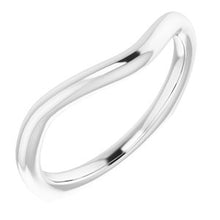 Charger l'image dans la galerie, Sterling Silver Band for 11 x 9 mm Oval Ring
