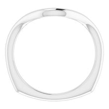 Load image into Gallery viewer, Sterling Silver Band for 14 mm Round Ring
