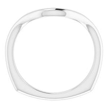 Load image into Gallery viewer, Sterling Silver Band for 15 mm Round Ring

