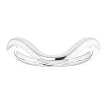Load image into Gallery viewer, Sterling Silver Band for 15 mm Round Ring
