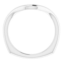 Load image into Gallery viewer, Sterling Silver Band for 13 mm Round Ring
