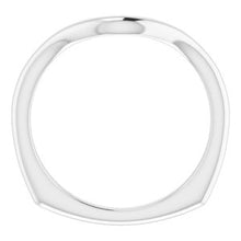 Load image into Gallery viewer, Sterling Silver Band for 10 mm Round Ring
