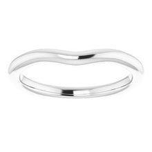Charger l'image dans la galerie, Sterling Silver Band for 7 x 5 mm Oval Ring
