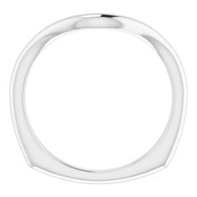 Load image into Gallery viewer, Sterling Silver Band for 10 x 10 mm Cushion Ring

