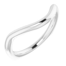 Charger l'image dans la galerie, Sterling Silver Band for 16 x 12 mm Oval Ring
