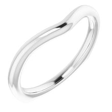Load image into Gallery viewer, Sterling Silver Band for 7 x 7 mm Cushion Ring
