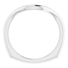 Load image into Gallery viewer, Sterling Silver Band for 12 x 10 mm Oval Ring
