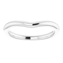 Load image into Gallery viewer, Sterling Silver Band for 6 x 6 mm Cushion Ring
