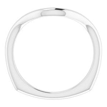 Load image into Gallery viewer, Sterling Silver Band for 15 x 15 mm Cushion Ring
