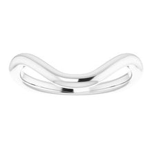 Load image into Gallery viewer, Sterling Silver Band for 15 x 15 mm Cushion Ring
