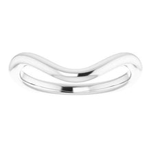 Load image into Gallery viewer, Sterling Silver Band for 12 x 12 mm Cushion Ring

