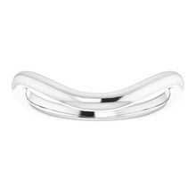 Charger l'image dans la galerie, Sterling Silver Band for 16 x 12 mm Emerald Ring
