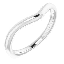 Charger l'image dans la galerie, Sterling Silver Band for 8 x 8 mm Asscher Ring
