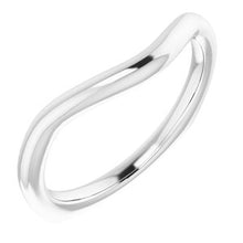 Load image into Gallery viewer, Sterling Silver Band for 10 x 8 mm Emerald Ring
