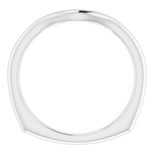 Charger l'image dans la galerie, Sterling Silver Band for 5.5 x 5.5 mm Square Ring
