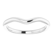 Charger l'image dans la galerie, Sterling Silver Band for 5.5 x 5.5 mm Square Ring
