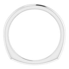 Load image into Gallery viewer, Sterling Silver Band for 5 x 3 mm Emerald Ring
