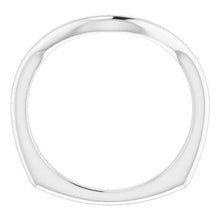 Load image into Gallery viewer, Sterling Silver Band for 9 x 9 mm Square Ring
