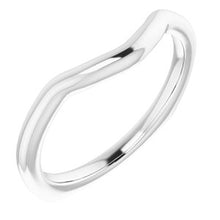 Load image into Gallery viewer, Sterling Silver Band for 6.5 x 6.5 mm Square Ring
